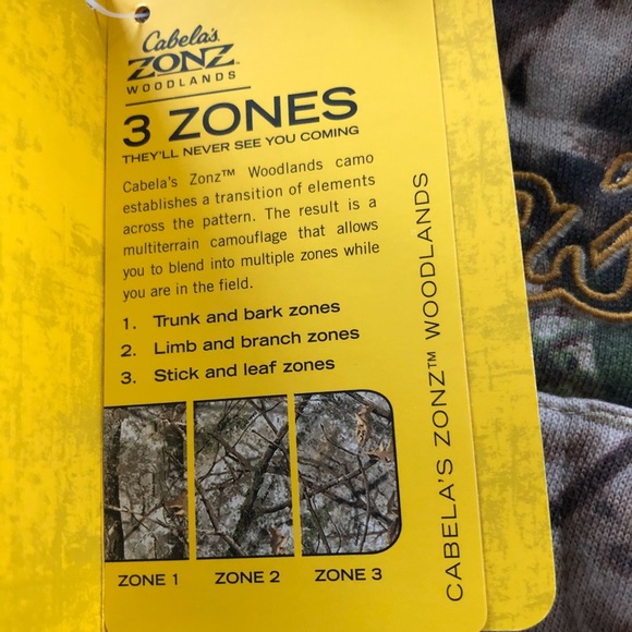 Cabela’s Camo Hooded Sweatshirt 0-3 Month - Picture 3 of 3